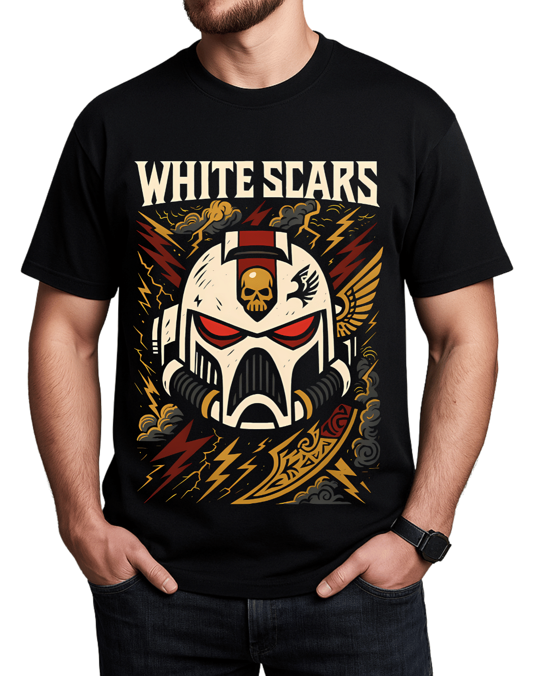 Warhammer 40k 'WHITE SCARS' T-Shirt