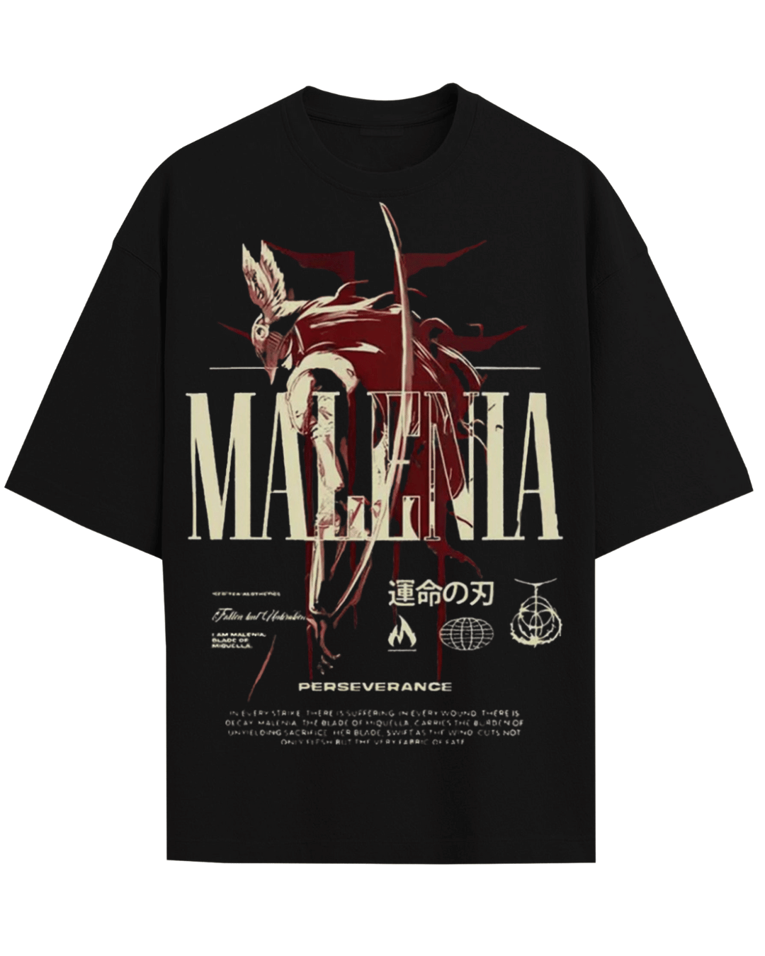 Cursed Goddess Back Elden Ring T-Shirt