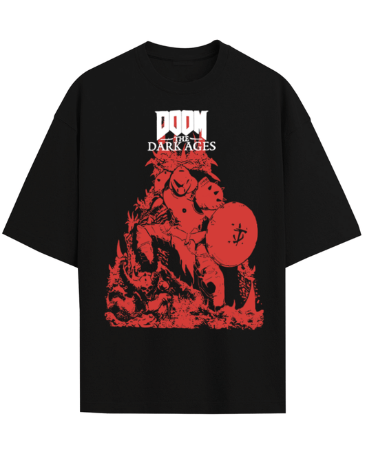Rip and tear in the Doom The Dark Ages T-Shirt