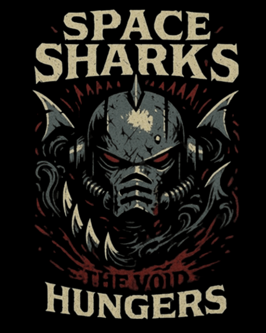 Warhammer 40k 'SPACE SHARKS' T-shirt