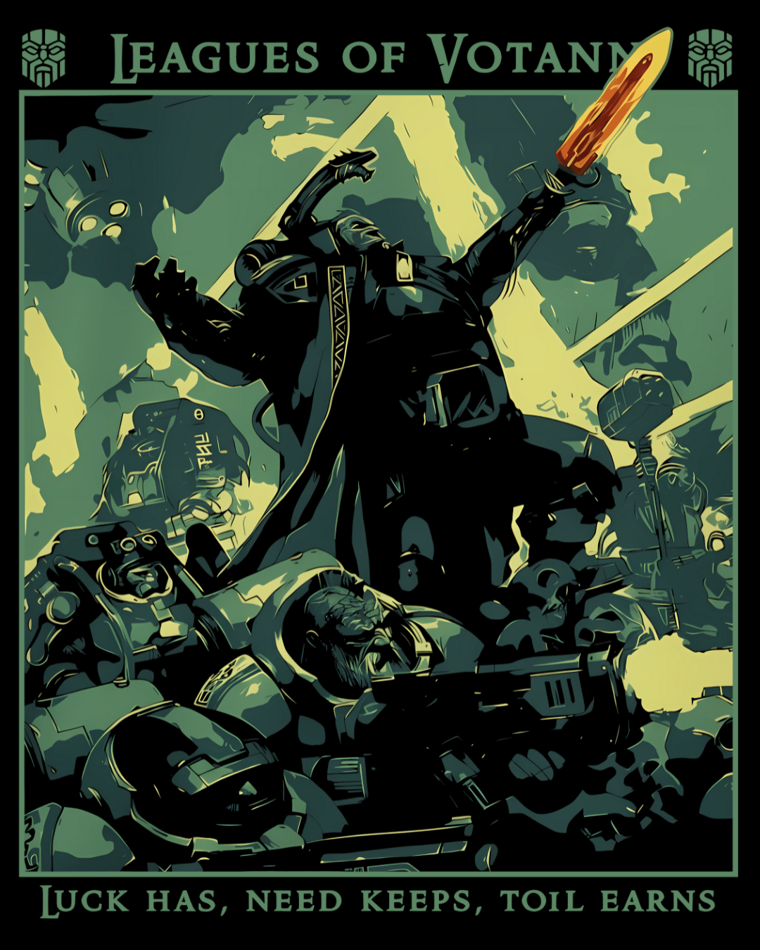 Warhammer 40K 'LEAGUES OF VOTANN' T-Shirt