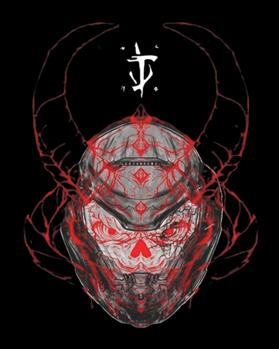 DOOM Tattoo Art Vintage T-Shirt