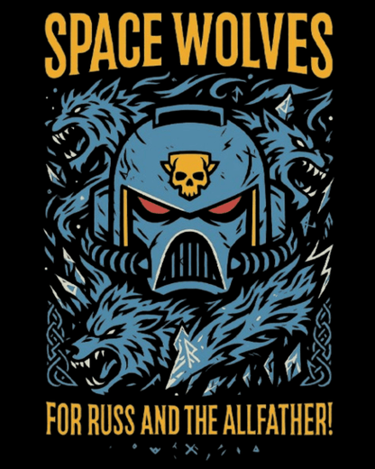 Warhammer 40k 'SPACE WOLVES' T-Shirt