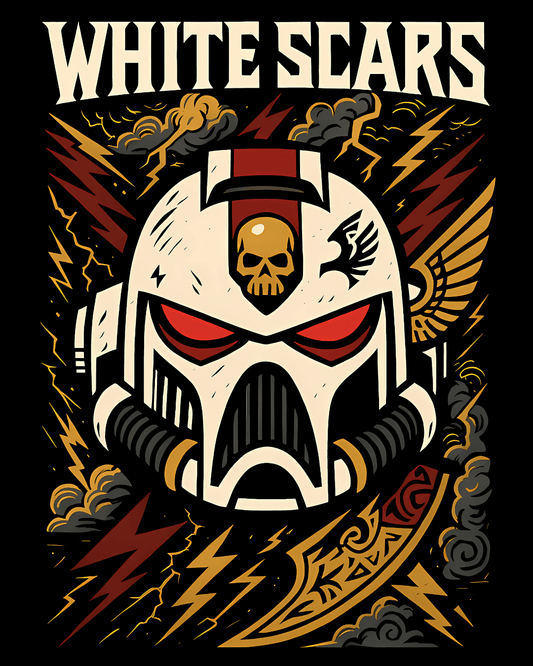 Warhammer 40k 'WHITE SCARS' T-Shirt