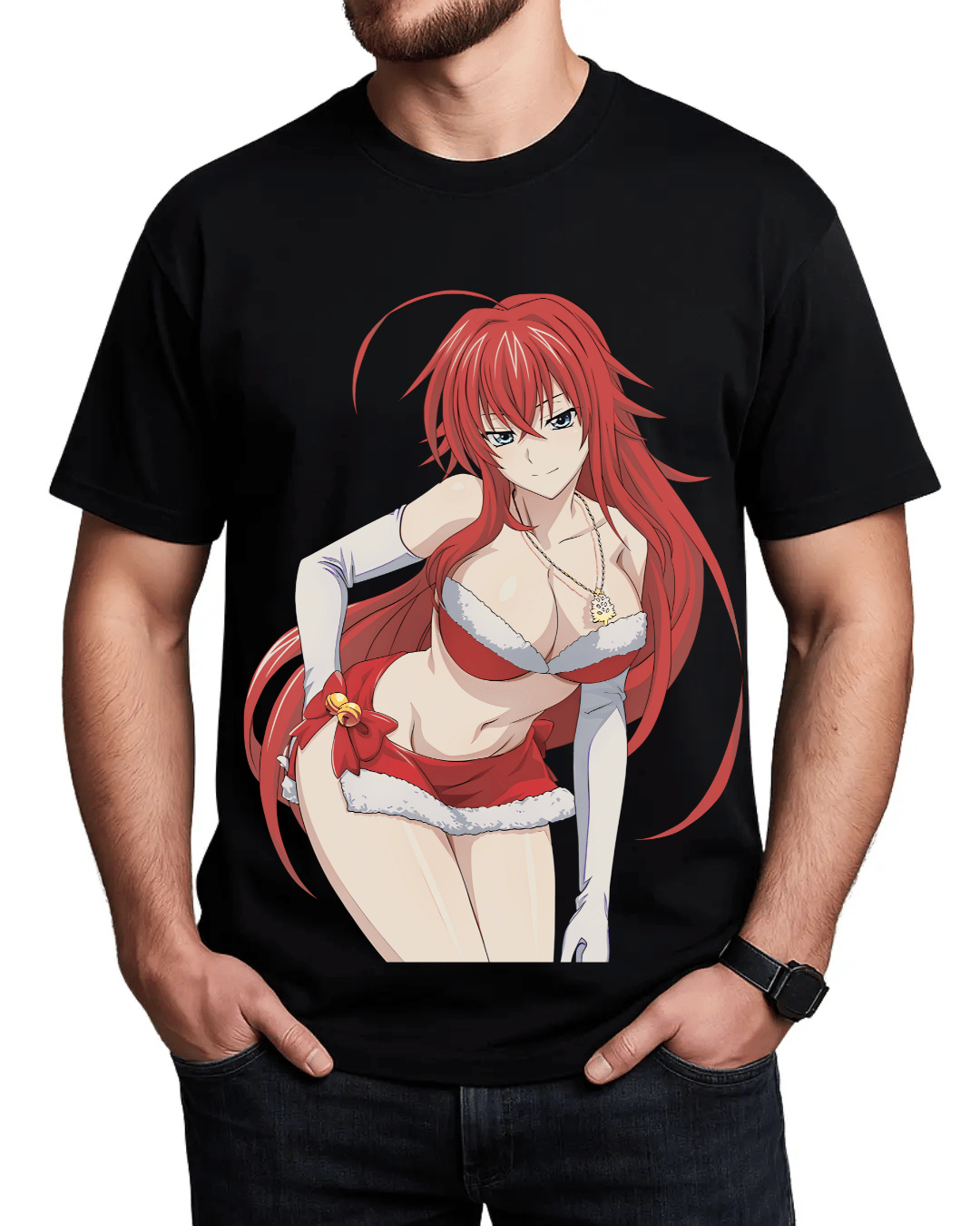High School DxD Tee Featuring Rias Gremory Sexy Anime Girl Graphic