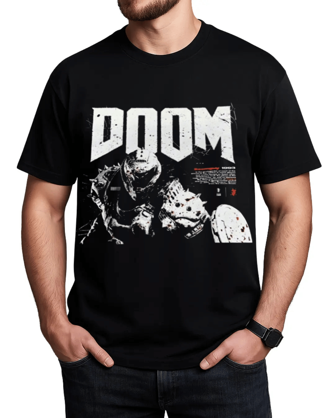 Doom Dark Ages Vintage Unisex T-Shirt
