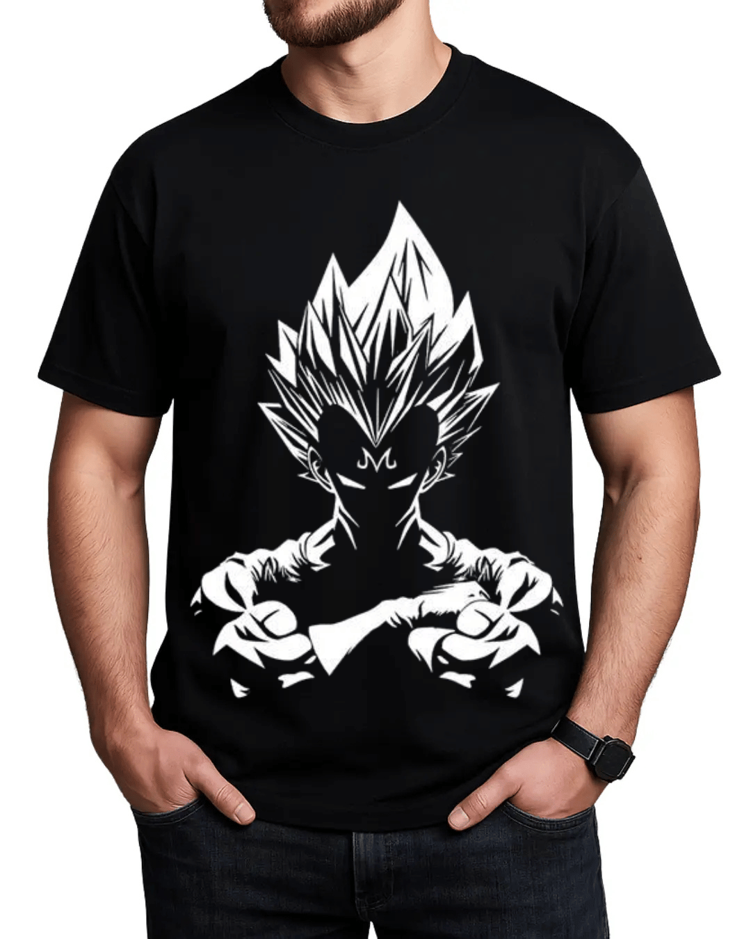 Retro Limited Vegeta Dragon Ball Oversize T-Shirt- Unisex