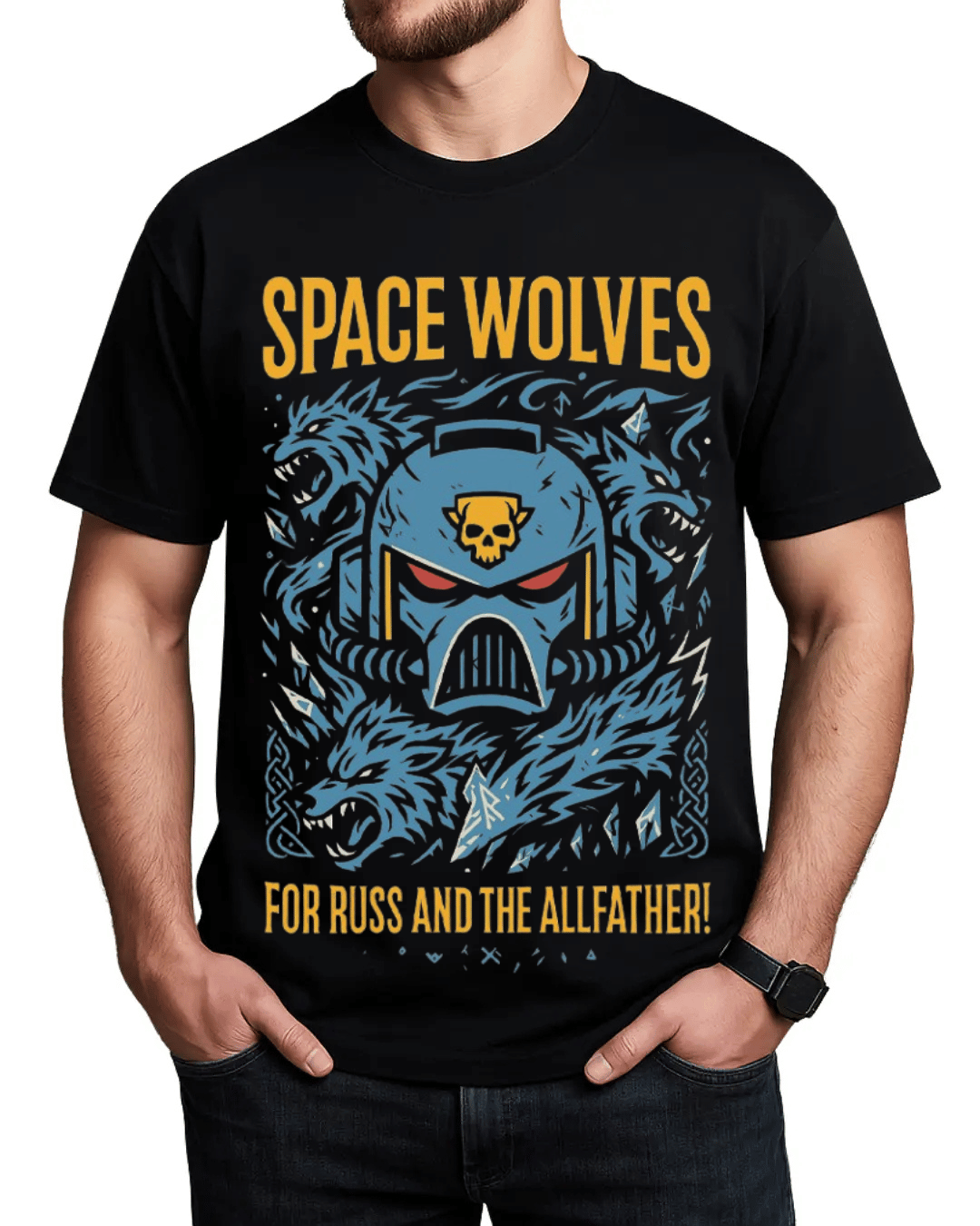 Warhammer 40k 'SPACE WOLVES' T-Shirt