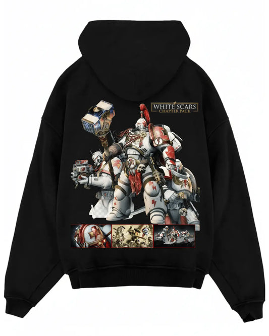Warhammer 40k 'WHITE SCARS' Limited Edition Hoodie