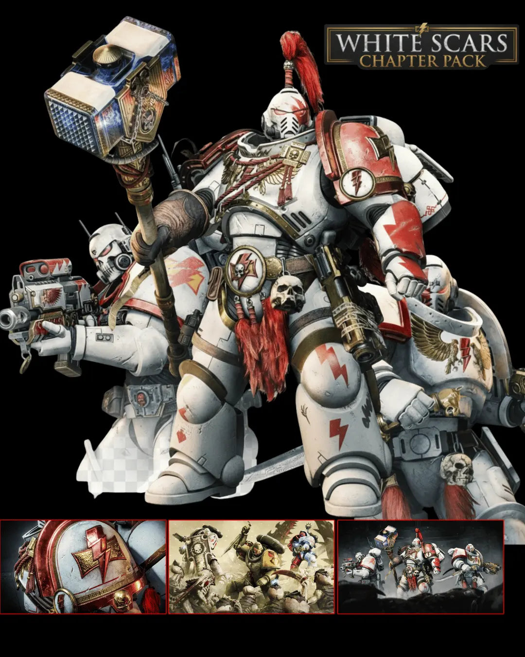 Warhammer 40k 'WHITE SCARS' Limited Edition T-Shirt